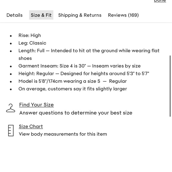 ARITZA - Wilfred - The Melina Pant - High-waisted Vegan Leather pants - Size 6 - Picture 8 of 15